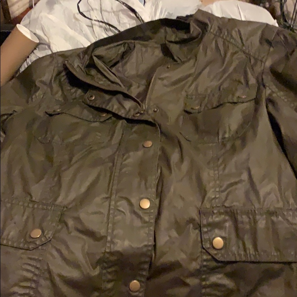 Leather jacket